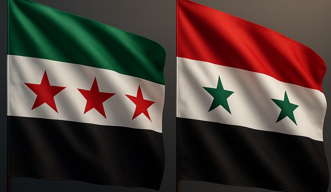 العلم السوري القديم و الجديد بين رمزية الوطن ومشاريع التغيير القسري syrian flag identity crisis